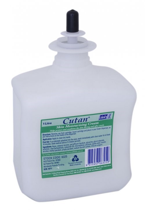 Cutan Moisturising Cream 1L - Ctn/6