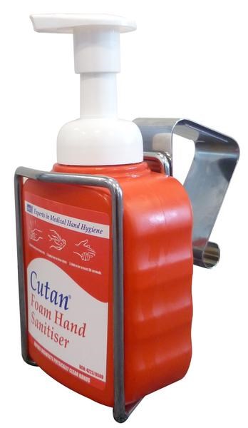 Stainless Steel Bracket for 400mL Cutan Pump Pack