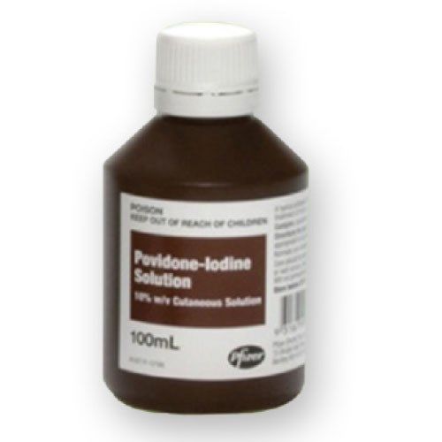 Pfizer Povidone Iodine Solution 10 100ml