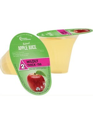 Thickened Apple Juice Mildly Thick Level 2 175mL - Ctn/24