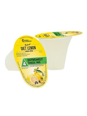 Thickened Diet Lemon Cordial Level 4 175mL - Ctn/24