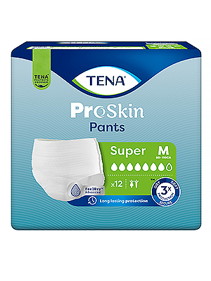 TENA ProSkin Absorbent Incontinence Pants Super Unisex Size Medium 