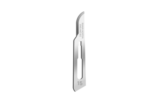 Surgical Scalpel Blades Swann-Morton Sharpness Size 15