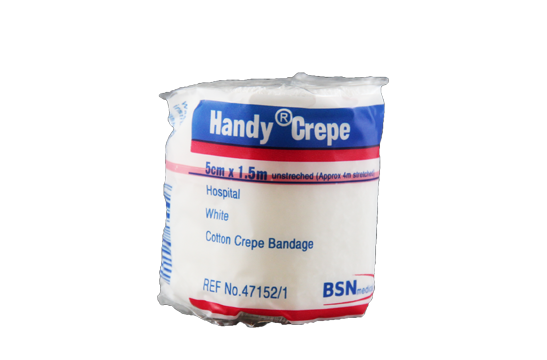 Handycrepe Hospital Non-Adhesive Crepe Bandage 5cm x 1.5m