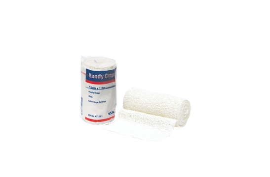 Handycrepe Hospital Non-Adhesive Crepe Bandage 7.5cm x 1.5m