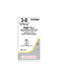 PDS* Plus Antibacterial Suture Absorbable Violet 3-0 70cm - Box/36