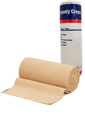 Heavy Crepe Bandage Tensocrepe 15cm x 2.5m Tan