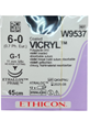 Coated VICRYL™ Sutures Violet 45cm 6-0 P-1 11mm - Box/12