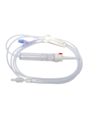 IV Transfusion Set Needleless, Ea