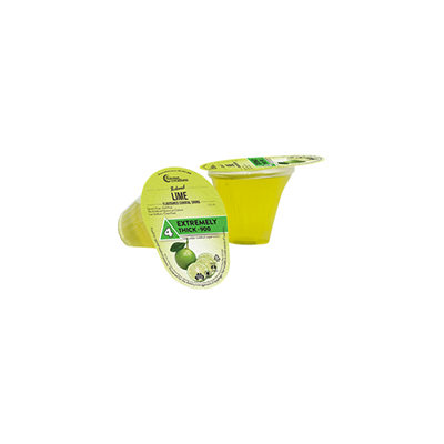 Flavour Creations Lime Flavoured Cordial Thickened Drink 175mL Level 4 Extremely Thick - 24 Pack