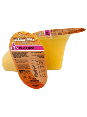 Thickened Orange Juice Level 2, 175mL - Ctn/24