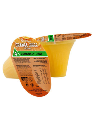 Flavour Creations Orange Juice Thickened 175mL Level 4 Extremely Thick - 24 Pack