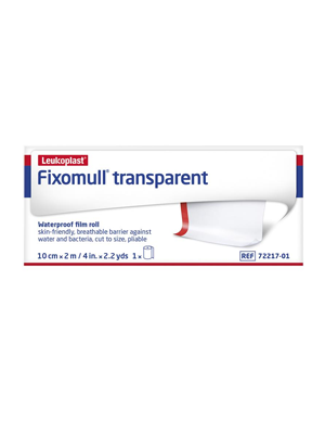 Fixomull Transparent Roll 10cm x 2m - Each
