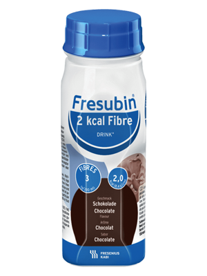 Fresubin® 2 kcal Fibre DRINK, 200mL Chocolate Flavour - Ctn/24