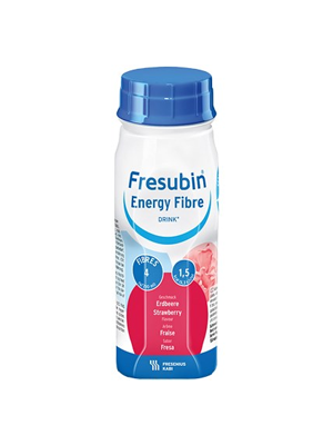 Fresubin® Energy Fibre Strawberry Drink 200mL - Ctn/24