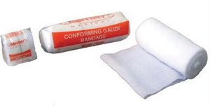 Conforming Gauze Bandage 5cm x 1.5m Pkt/12