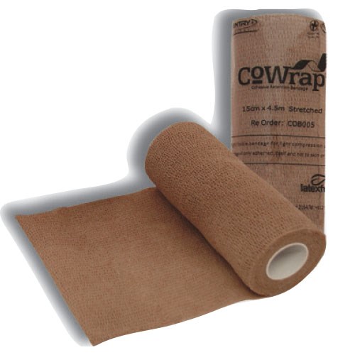 Co-Wrap® Cohesive Bandage Latex Free 7.5cm x 4.5m