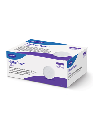HydroClean® Cavity Interactive Round Wound Pad with Rinsing Action 4cm