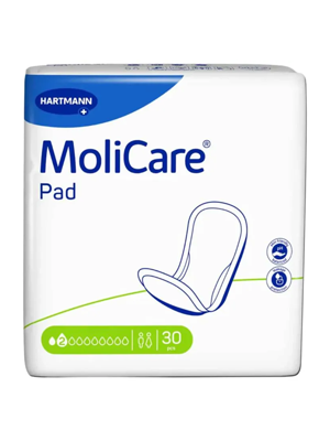 Molicare Pad 2 Drops Incontinence Absorbent Pad Unisex