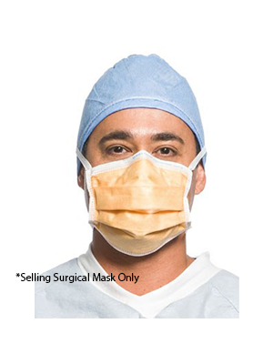 FLUIDSHIELD* Level 3 Fog-Free Surgical Mask - Box/50