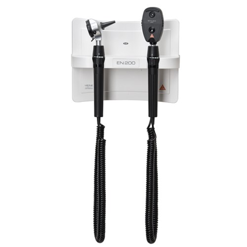 HEINE EN200® Wall Unit With Beta 400 Otoscope & Beta 200 Ophthalmoscope