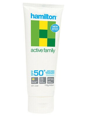 Hamilton Sunscreen 50+ 110g