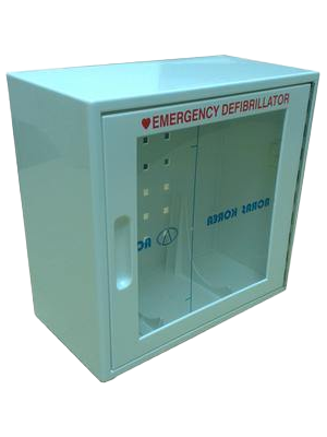 I-PAD SP1 Defibrillator Wall Cabinet, With Alarm and Clear Window - Each