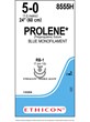 PROLENE* Polypropylene Sutures Blue 60cm 5-0 RB-1 17mm - Box/36