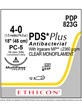 PDS® Plus Antibacterial Suture Undyed 4-0 45cm - Box/12