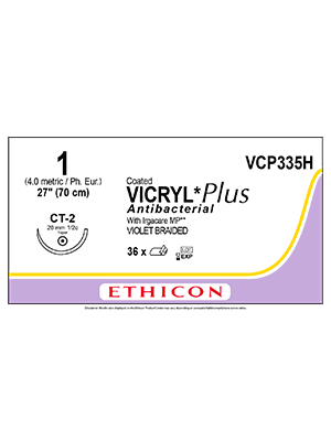 VICRYL Coated Sutures Violet 70cm CT-2 - Box/36