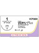 Coated VICRYL Plus Absorbable Suture Violet 70cm 1 CTX 48mm - Box/36