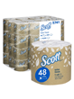 SCOTT® Small Roll Toilet Tissue 2-Ply 400 Sheets Carton 48