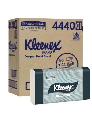 Paper Hand Towel KLEENEX Compact Folded White 29.5cm x 19cm