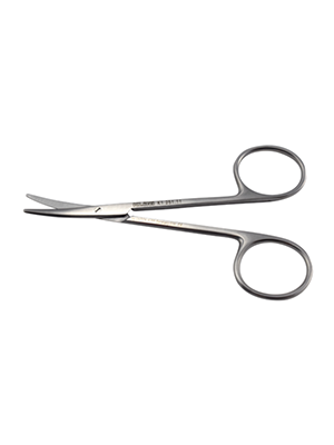 Scissors Strabismus Curved Klini 11cm