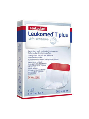 Leukomed T Plus Dressing Sensitive Skin Sterile 5cm x 7.2cm