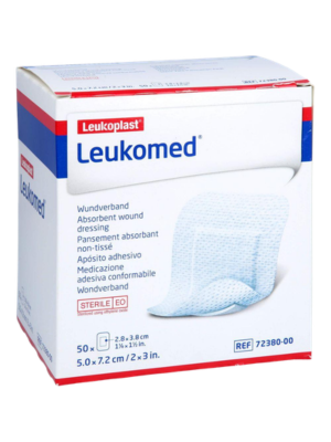 Island Dressing Leukomed Sterile White 5cm x 7.2cm