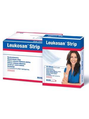 Leukosan Strip Sterile (White) 3x5mm - Box/50