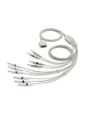 ECG CABLE ANATOMICAL DESIGN AHA