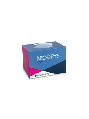 Disposable Saliva Control Pad NeoDrys Microcopy Blue Large