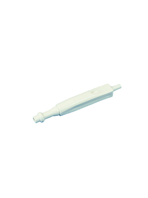 Suction Tip Handle Mediplast - Luer Fit, Sterile, White