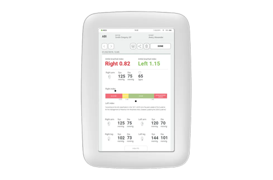 MESI mTABLET Wireless Medical Tablet System