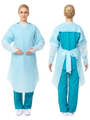 PrimeOn Thumb-Hook Impervious Gown (XL)