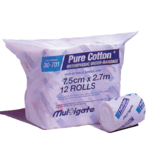 Multigate Orthopaedic Under-Bandage 10cm x 2.7m - Pkt/12