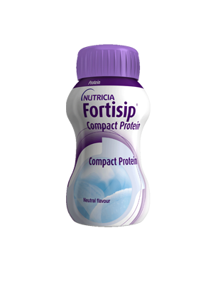 Compact Protein Fortisip Nutricia Neutral Flavour 125ml