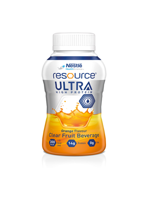 RESOURCE Ultra Clear Nutritional Drink, Orange 200mL-Ctn/24