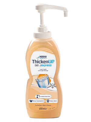 Resource® ThickenUP Gel Express with Pump 450mL - Ctn/8