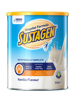 Sustagen® Hospital Formula, Vanilla, 840g
