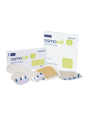 Osmocol® Hydrocolloid Dressing Thin 10cm x 10cm – Box/10