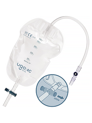 Leg Bag Ugo Catheter & Sheath 500ml Sterile UGO4C