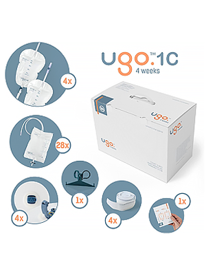 Ugo 4 Weeks Complete 4-Week Urinary Drainage Care Pack